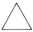 A triangle.