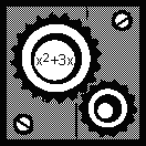 x-squared plus 3x Gearbox 