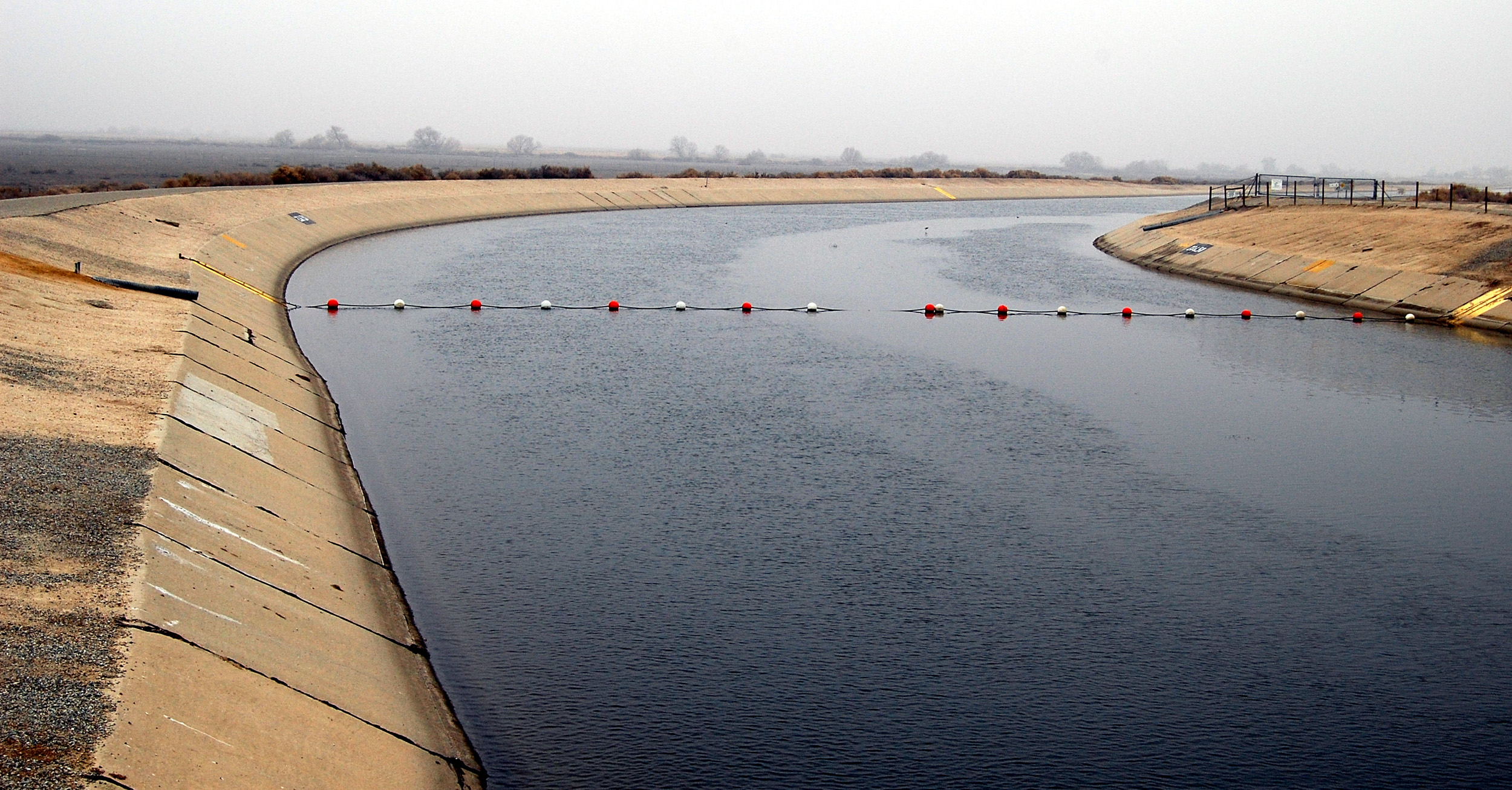 photograph of the California aqueduct