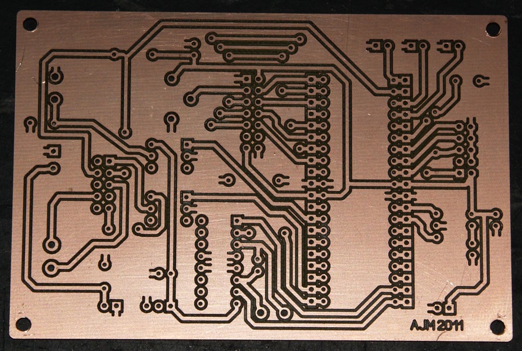 milled circuit board