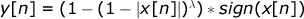 Compression of a signal