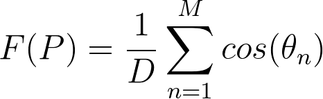 Cost Function for Permutation Filter