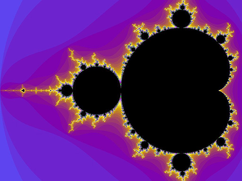 A visual representation of the Mandelbrot set