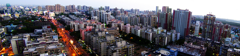 A city skyline is shown here.