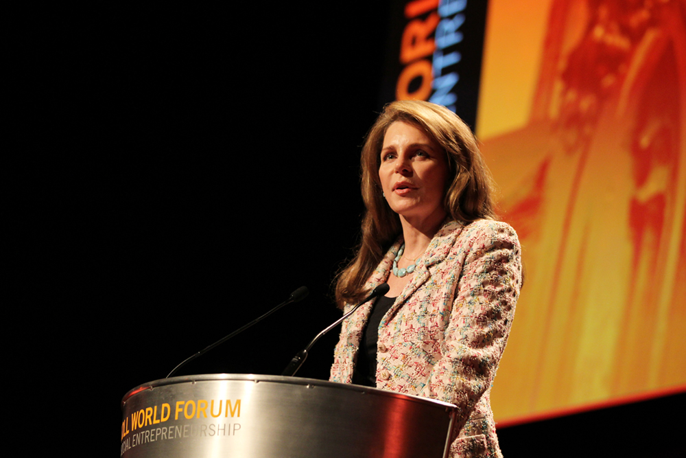 Queen Noor of Jordan.