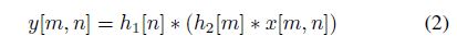 Separable Convolution