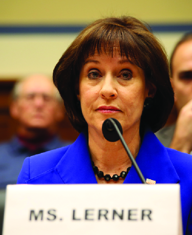 A photo of Lois Lerner.