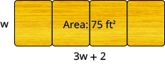 The image shows four rectangular tables placed side by side to create one large table.